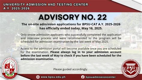 bpsu online admission|BPSU Online Admission .
